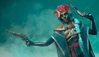 Повелительница смерти: модель показала косплей Муэрты из MOBA Dota 2 - gametech.ru - Россия