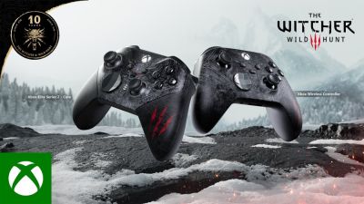 Представлены контроллеры Xbox ограниченной серии в честь 10-летия The Witcher 3 - playground.ru