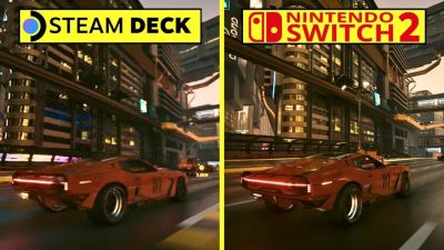 Сравнение Cyberpunk 2077 на Switch 2 и Steam Deck. Какое устройство справится лучше? - gametech.ru