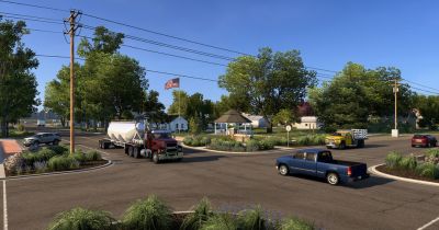 Первый геймплей в штате Айова в American Truck Simulator - gametech.ru - Сша - штат Айова - state Iowa