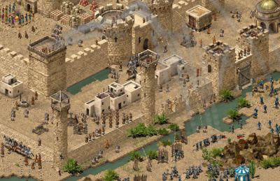 Нил Дракман - В Stronghold Crusader DE сразятся до 10 тысяч юнитов. FireFly подтвердила востребованные функции - gametech.ru