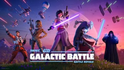 Империя добралась до Fortnite: начался новый сезон с Палпатином, световыми мечами и звездолётами - playground.ru