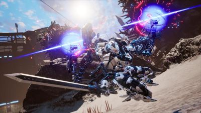 Гиганты, мехи и взрывы. Свежий геймплей Daemon X Machina: Titanic Scion - gametech.ru