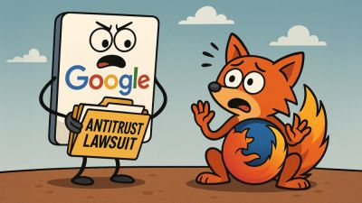 Firefox может исчезнуть из-за борьбы США с монополией Google - playground.ru - Сша