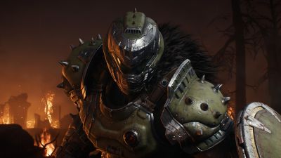 На дисках консольных версий Doom: The Dark Ages почти нет данных - playground.ru