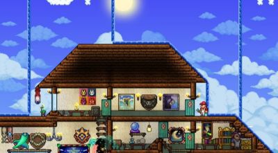 Авторы Terraria представили новое оружие из обновления 1.4.5, создаваемое из слаймов, и дополнительную боевую механику - gametech.ru