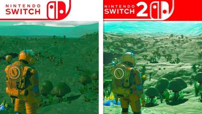 Это точно та же игра? Сравнение No Man’s Sky на Switch и Switch 2 - gametech.ru - Россия