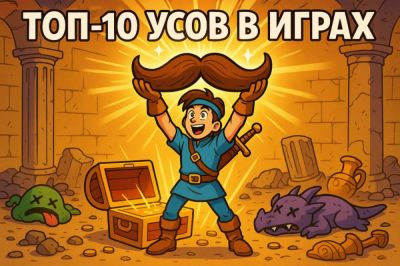 Топ-10 усов, которые запомнились больше, чем сюжет игры - coop-land.ru