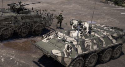 Авторы российской RTS Broken Arrow показали бронетранспортёры США и РФ - gametech.ru - Сша - Россия