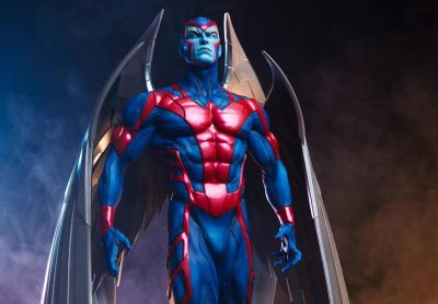 Крылатый мутант: Sideshow Collectibles показала распаковку и сборку статуи Архангела - gametech.ru
