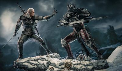 PureArts открыла предзаказ на статую Геральта и Эредина из игры «Ведьмак 3: Дикая Охота» - gametech.ru