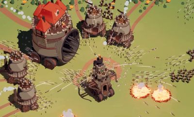 Анонсировали Wanderburg — экшен о замках на колёсах, пожирающих друг друга - gametech.ru