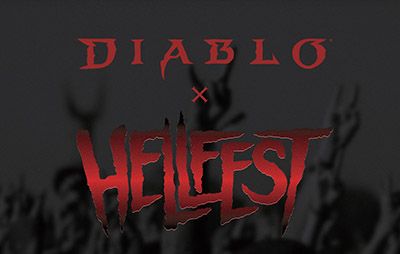 Diablo IV: реклама игры на Hellfest Open Air - glasscannon.ru