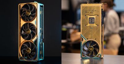 Дженсена Хуанга - Уникальную ASUS RTX 5090 Dhahab с автографом Дженсена Хуанга продали за $24 200 - gametech.ru - Сша