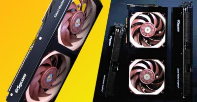 Sycom анонсирует серию видеокарт GeForce RTX 50 Silent Master: воздушное и жидкостное охлаждение с вентиляторами Noctua - playground.ru - Япония