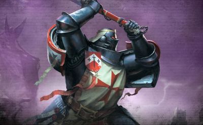 Авторы Warhammer 40,000 показали книгу «Дополнение к кодексу: Чёрные Храмовники» и миниатюру Древнего Знаменосца - gametech.ru