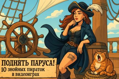Поднять паруса! 10 знойных пираток в видеоиграх - coop-land.ru