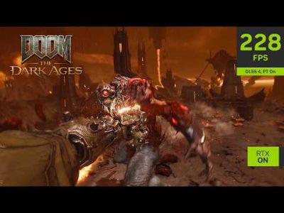 Для Doom: The Dark Ages вышло обновление, добавляющее трассировку пути - playground.ru
