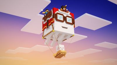 Счастливый Гаст несчастлив в Minecraft Bedrock — из-за бага новый моб задыхается в текстурах - gametech.ru