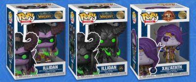 Funko выпустит новые виниловые фигурки Ксал'атат, Андуина, Джайны и Иллидана - noob-club.ru