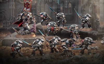 «Мы молот!»: авторы настолки Warhammer 40,000 показали набор с миниатюрами «Боевой патруль: Серые Рыцари» - gametech.ru