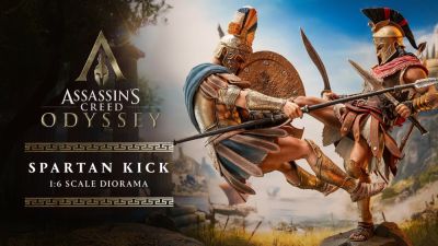 PureArts представила диораму с Алексиосом из экшена Assassin's Creed Odyssey - playground.ru