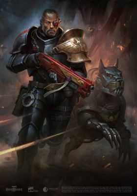Жестокий закон в действии: Warhammer 40,000: Rogue Trader представляет нового компаньона - Соломона Антара - playground.ru