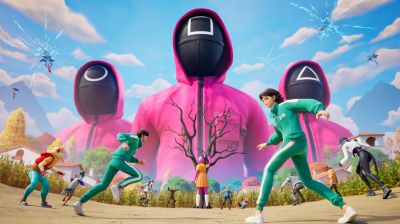 Трейлер коллаба Fortnite с сериалом «Игра в кальмара» с тематической ареной и скинами - gametech.ru