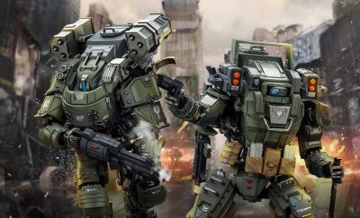 Для изголодавшихся по Titanfall: JoyToy открыла предзаказ на фигурки мехов с пилотами из серии APOC - gametech.ru