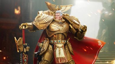 Warhammer: The Horus Heresy в стиле 80-90-х: JoyToy показала ролик фигурок Рогала Дорна и Хоруса - gametech.ru