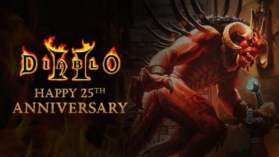 Культовой Diablo 2 исполнилось 25 лет - Blizzard поздравила фанатов с юбилеем игры - playground.ru
