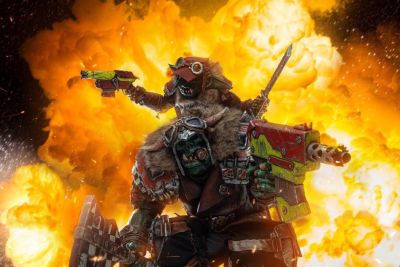 Зелёная волна приближается: косплееры превратились в орка и гретчина из Warhammer 40,000 - gametech.ru