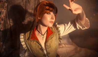 Екатерина Морфеева - Среди книг и трав: фанатка показала косплей Шани из The Witcher 3: Hearts of Stone - gametech.ru