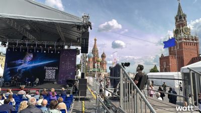 Ролевой экшен "Царевна" показали на Красной площади - playground.ru - Москва
