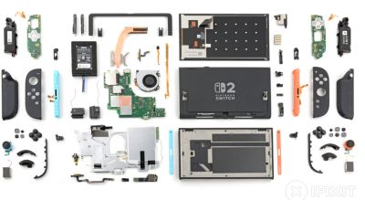 Джефф Кили - Nintendo Switch 2 поставили «тройку» — специалисты iFixit разобрали консоль и оценили ремонтопригодность в домашних условиях - gametech.ru