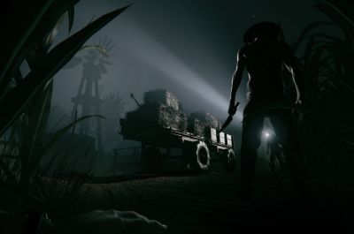 Филипп Спенсер - Джефф Кили - Аарон Гринберг - Red Barrels - Первый геймплей Outlast 2 с русской озвучкой VoicePlay Studios - gametech.ru