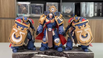 JoyToy показала распаковку фигурок Марнея Калгара и почетного стража Ультрамаринов из Warhammer 40,000: Space Marine 2 - gametech.ru