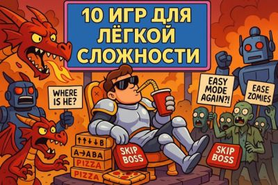 Играй в кайф: 10 игр, которые лучше пройти на лёгкой сложности - coop-land.ru