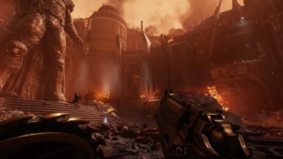 Раскрыты интересные детали работы трассировки лучей в Doom: The Dark Ages - playground.ru