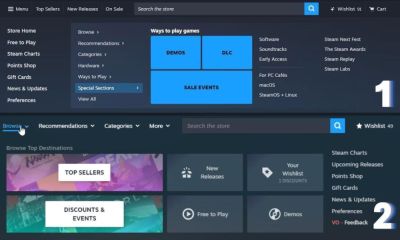 В сети появились изображения обновленного интерфейса магазина Steam - playground.ru