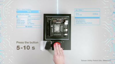 TeamGroup представляет самоуничтожающийся SSD P250Q M.2 NVMe с красной кнопкой для мгновенного удаления данных - playground.ru
