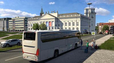 Разработчики Euro Truck Simulator 2 показали автобусы и тех, кто создаёт дополнение Coaches с новым геймплеем - gametech.ru