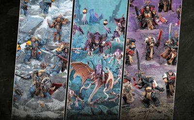 Для настолки Warhammer 40,000 готовят боевые патрули с Космическими Волками, тиранидами и Чёрными Храмовниками - gametech.ru