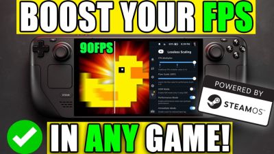 Плагин генерации кадров Lossless Scaling для Steam Deck обеспечивает прирост производительности до 4 раз - playground.ru