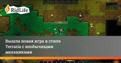 Вышла новая игра в стиле Terraria с необычными механиками - ridus.ru
