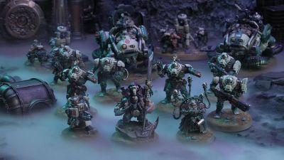 Кины на подходе: авторы Warhammer 40,000 показали новые миниатюры бойцов из Лиг Вотанна - gametech.ru