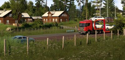 Северные города в Euro Truck Simulator 2. Новые скриншоты дополнения Nordic Horizons - gametech.ru - Финляндия - Швеция - Норвегия