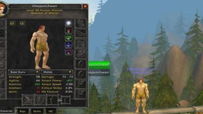Игрок World of Warcraft Classic добрался до 50-го уровня на хардкорном сервере без оружия и экипировки - mmo13.ru