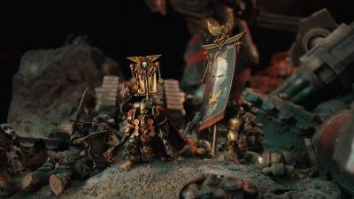 Games Workshop показала диораму «Резни в Зоне Высадки» из третьей редакции Warhammer: The Horus Heresy - gametech.ru