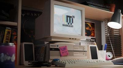 Представлен настольный компьютер Retro95 - в нём установлено современное "железо" в корпусе в стиле 90-х - playground.ru